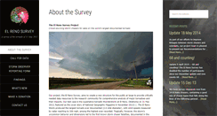 Desktop Screenshot of el-reno-survey.net